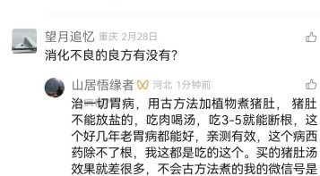 用猪肚治一切胃病，老胃病没有好不了的，没效果说明你没煮对