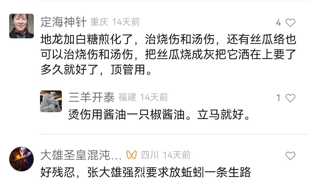 治疗烧伤烫伤的中药偏方
