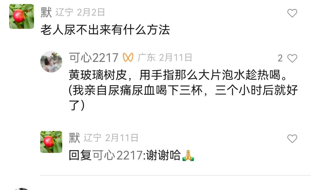 治疗老人尿不出来的中药偏方